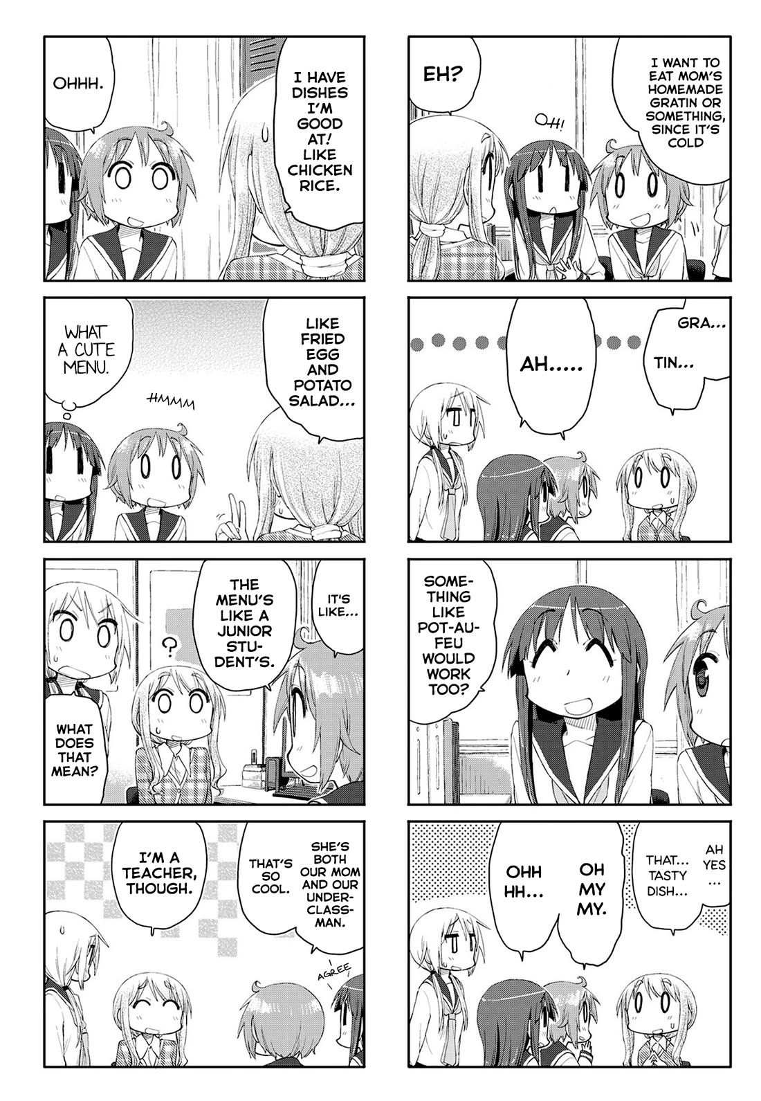 Yuyushiki Chapter 59 page 8 - Chapter 59