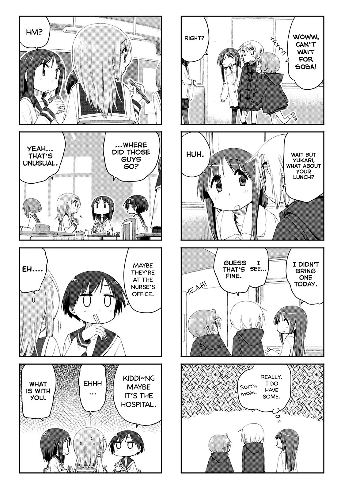 Yuyushiki Chapter 60 page 5 - Chapter 60