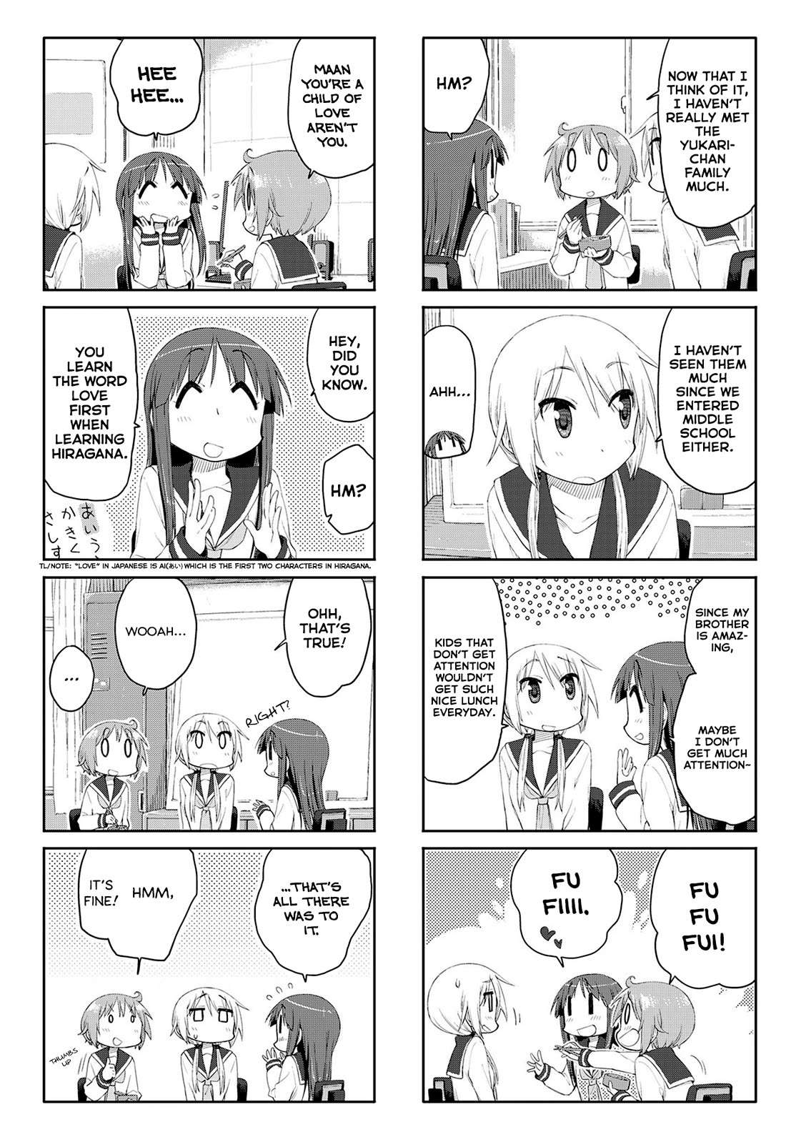 Yuyushiki Chapter 60 page 8 - Chapter 60