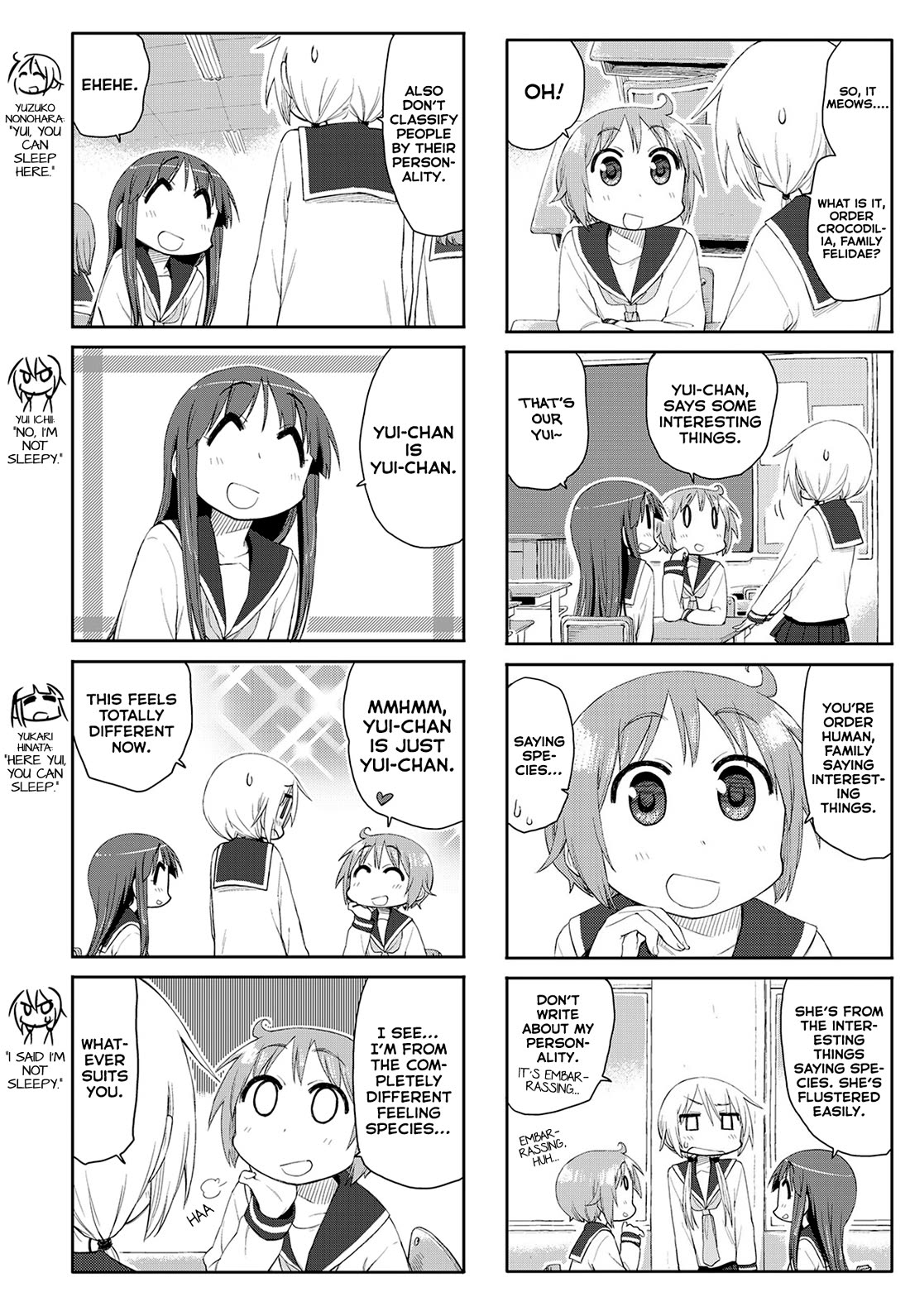 Yuyushiki Chapter 61 page 3 - Chapter 61