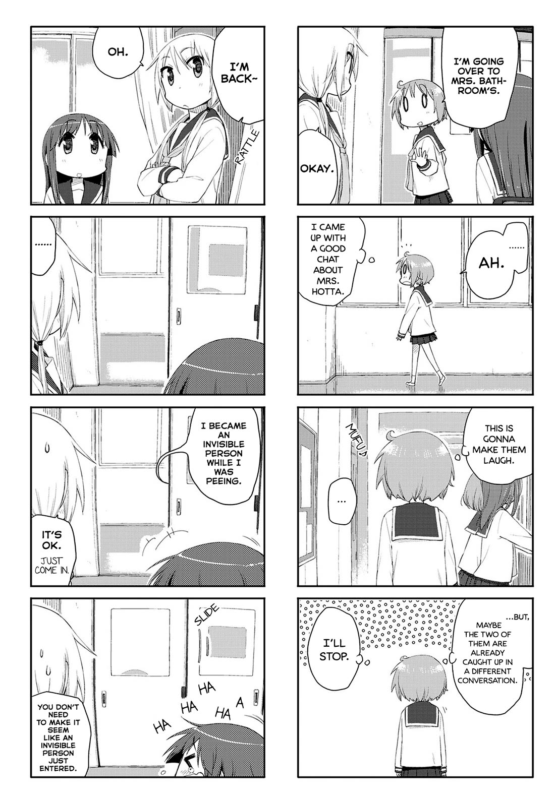 Yuyushiki Chapter 61 page 6 - Chapter 61