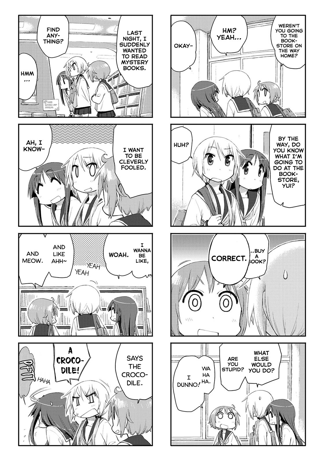 Yuyushiki Chapter 61 page 8 - Chapter 61