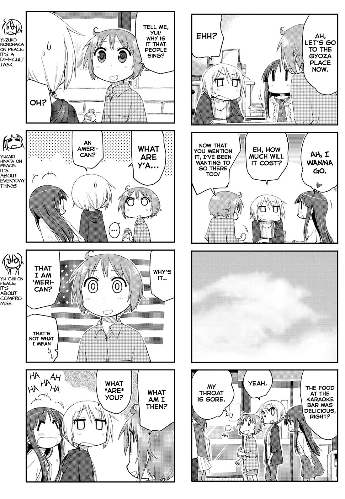 Yuyushiki Chapter 62 page 3 - Chapter 62