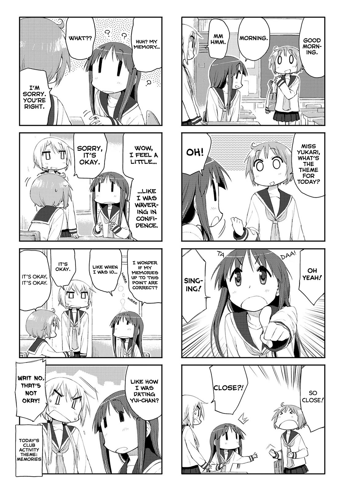 Yuyushiki Chapter 62 page 5 - Chapter 62
