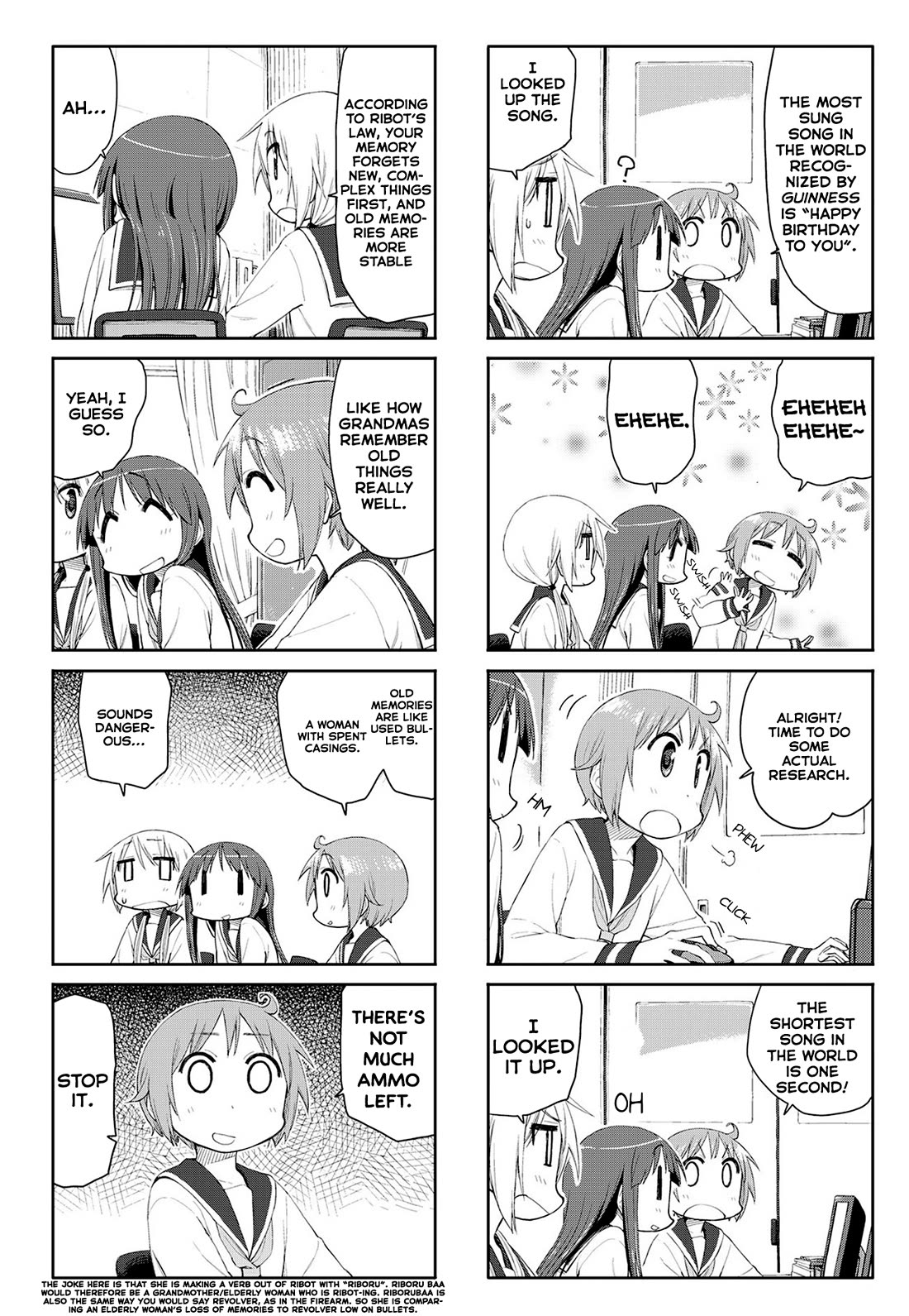 Yuyushiki Chapter 62 page 6 - Chapter 62