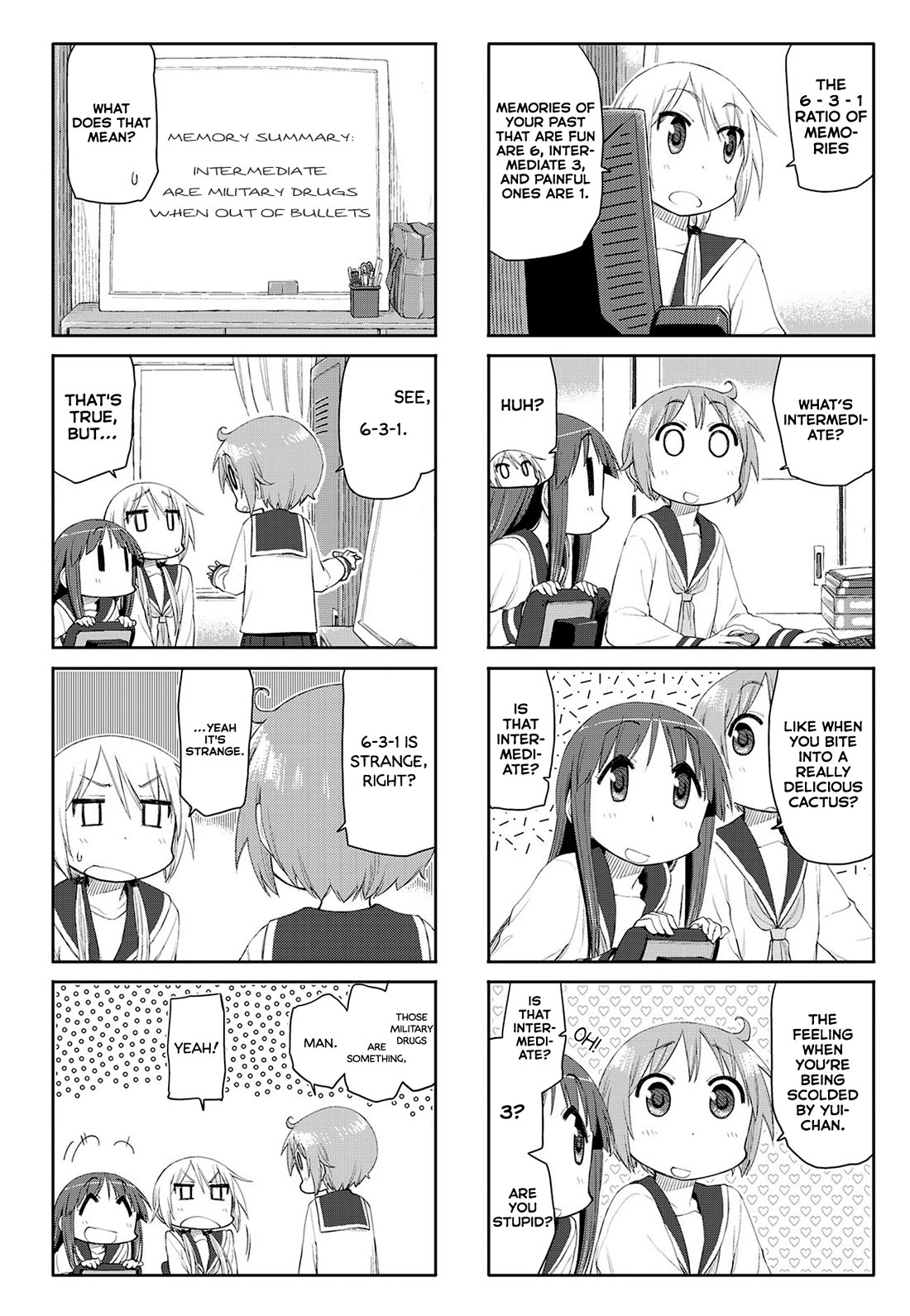 Yuyushiki Chapter 62 page 8 - Chapter 62