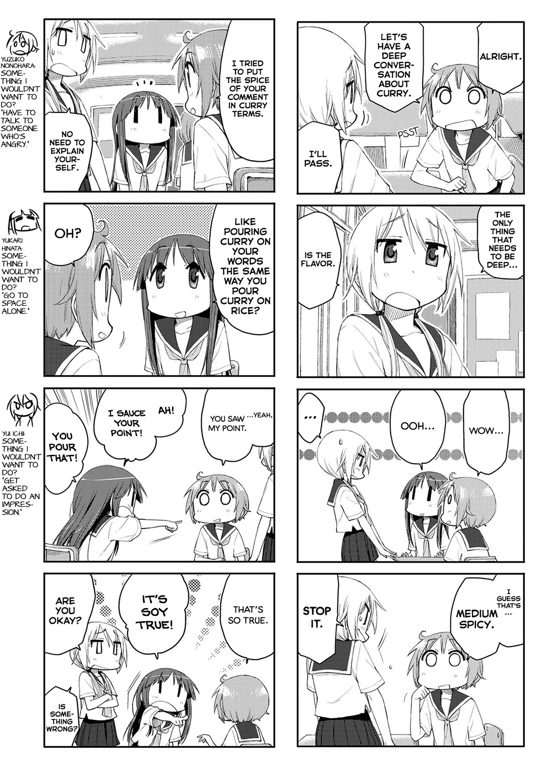 Yuyushiki Chapter 63 page 3 - Chapter 63