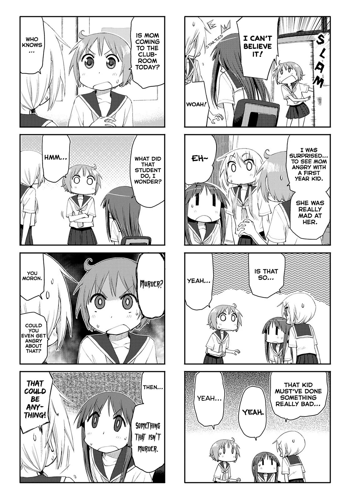 Yuyushiki Chapter 63 page 4 - Chapter 63