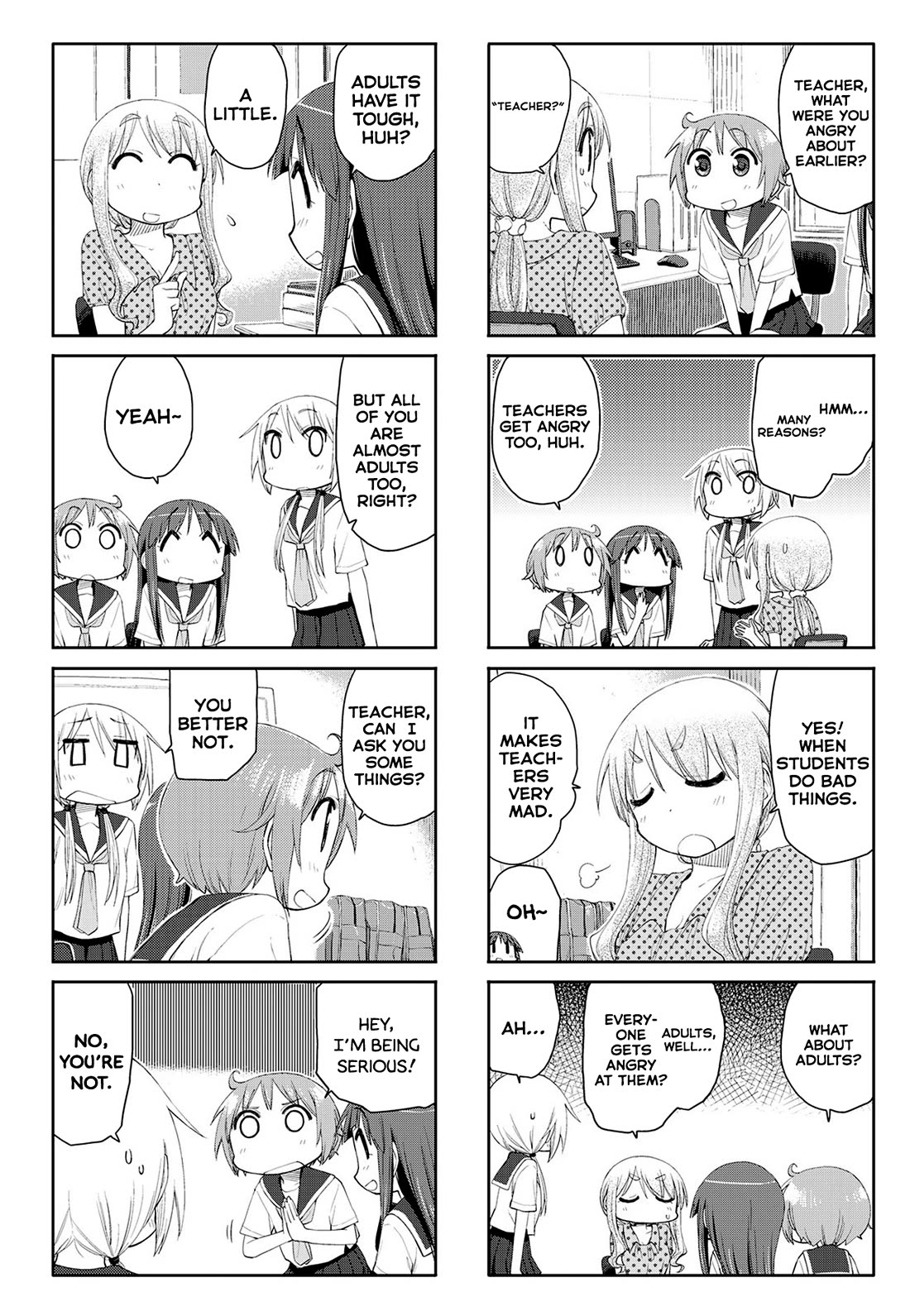 Yuyushiki Chapter 63 page 6 - Chapter 63