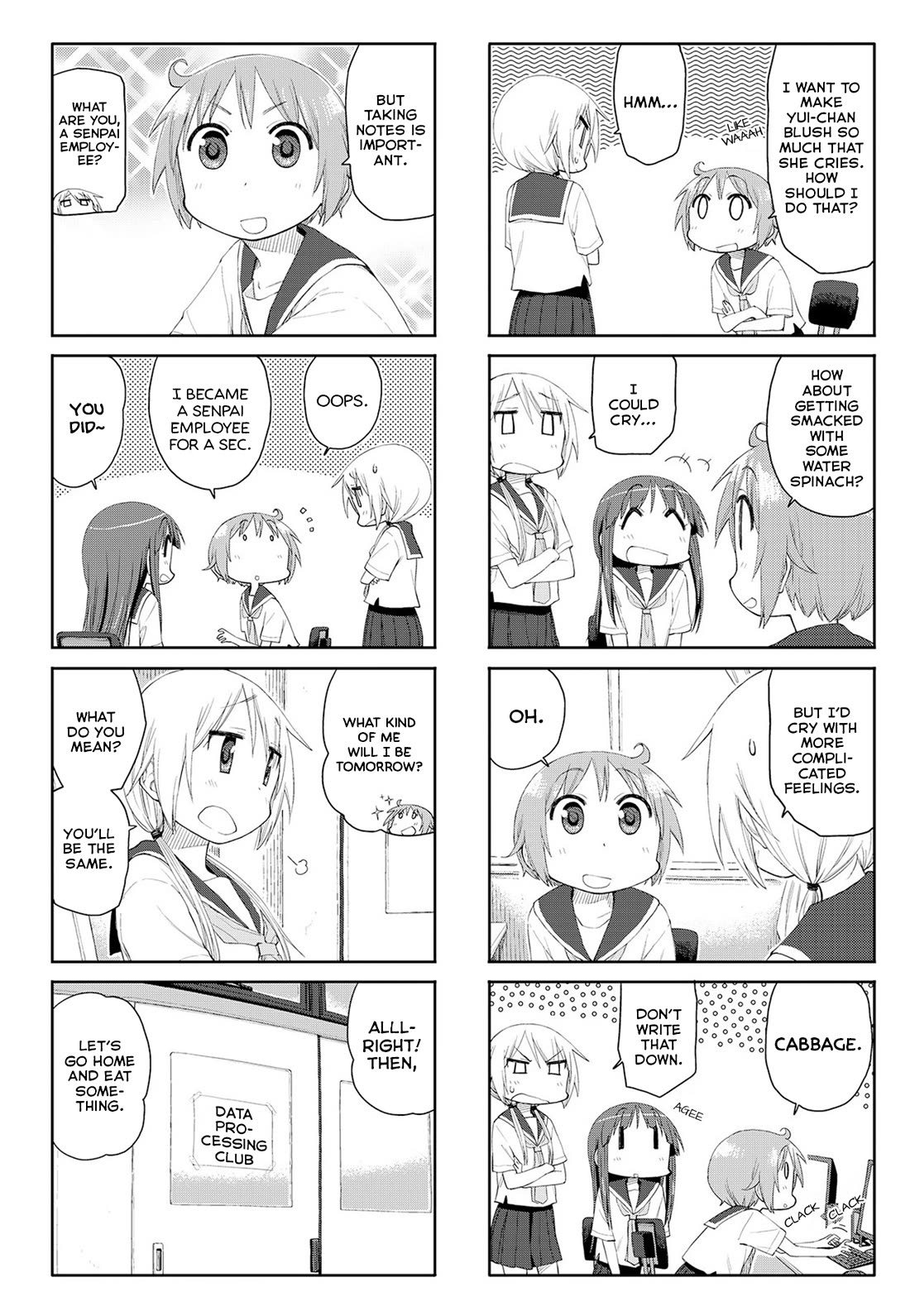 Yuyushiki Chapter 64 page 8 - Chapter 64