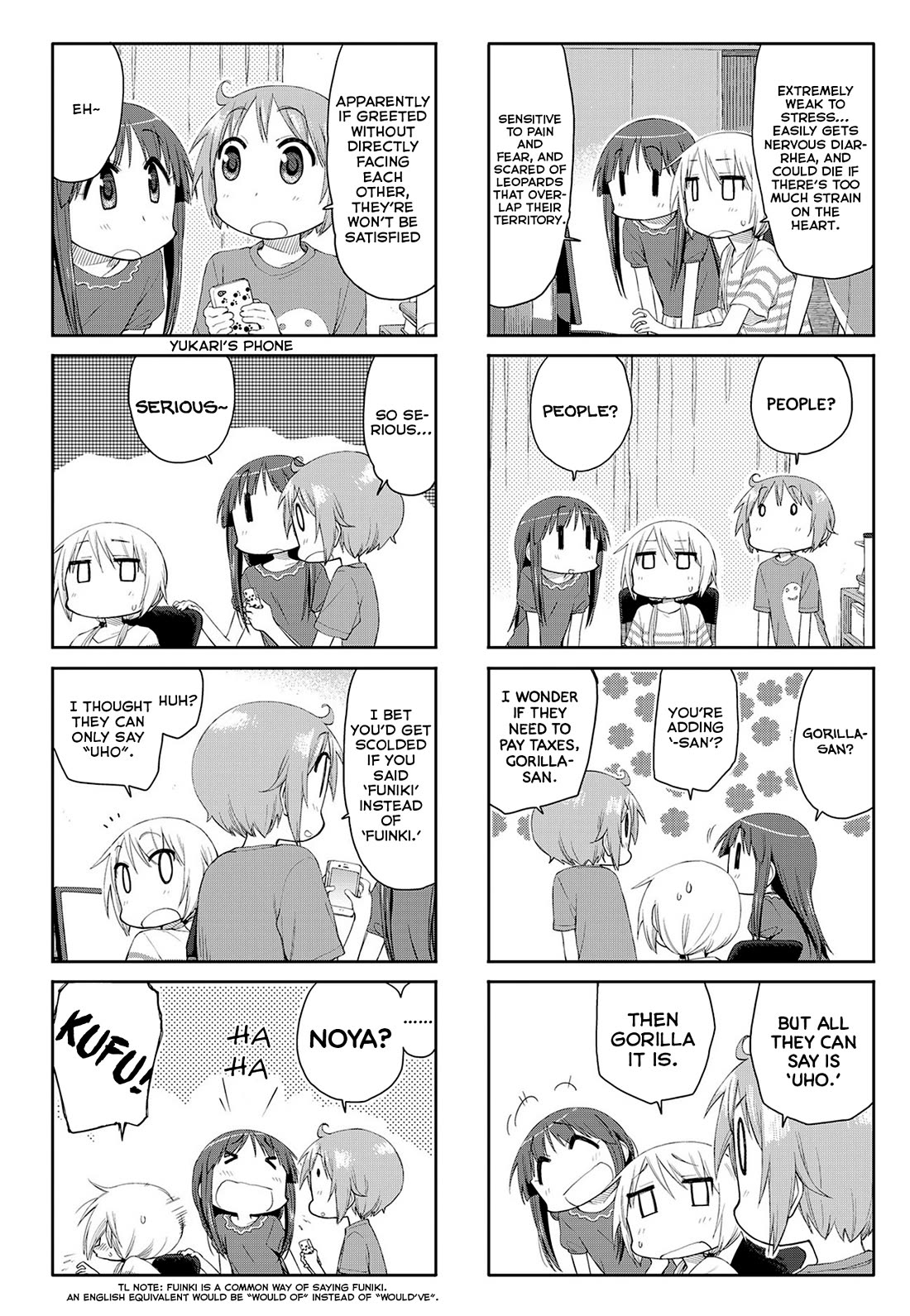 Yuyushiki Chapter 65 page 5 - Chapter 65