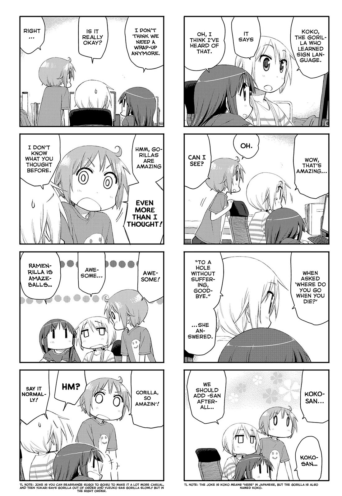 Yuyushiki Chapter 65 page 6 - Chapter 65