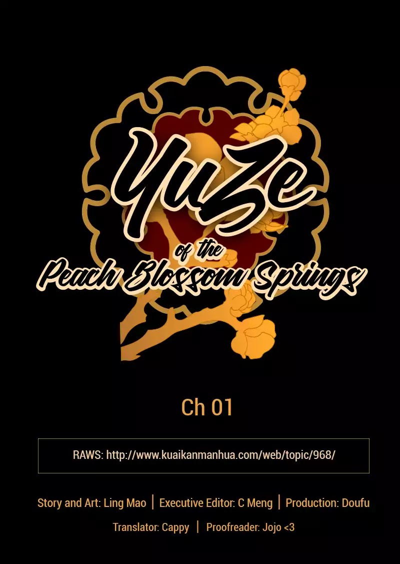 YuZe of the Peach Blossom Springs Chapter 1 page 1 - Chapter 1