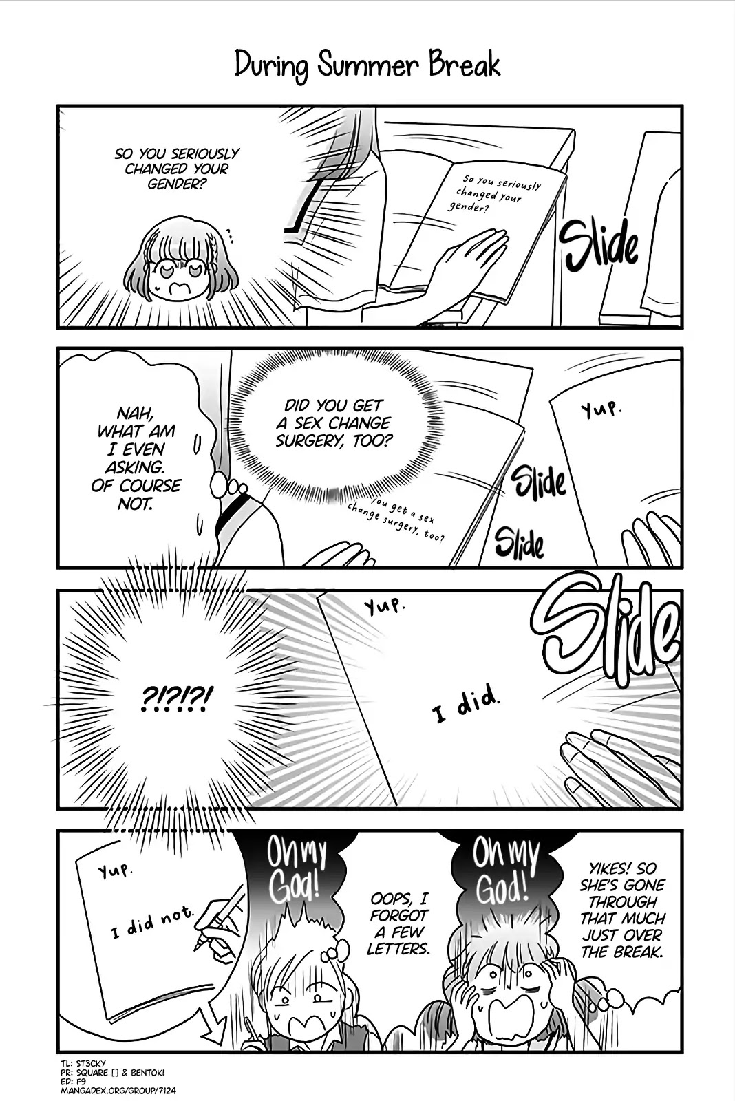 Yuzu no Koto Chapter 4 page 1 - Chapter 4: During Summer Break