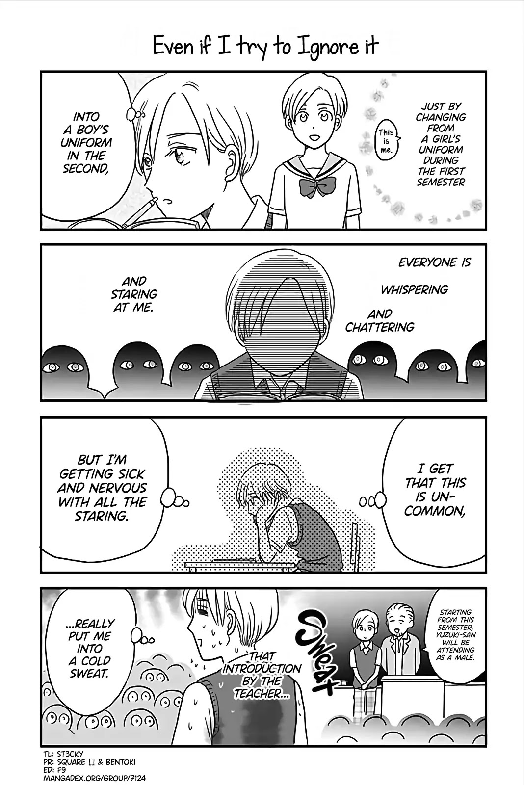Yuzu no Koto Chapter 5 page 1 - Chapter 5: Even if I try to Ignore it