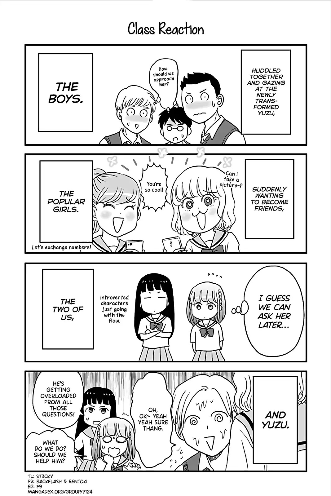 Yuzu no Koto Chapter 7 page 1 - Chapter 7: That's so Cool!