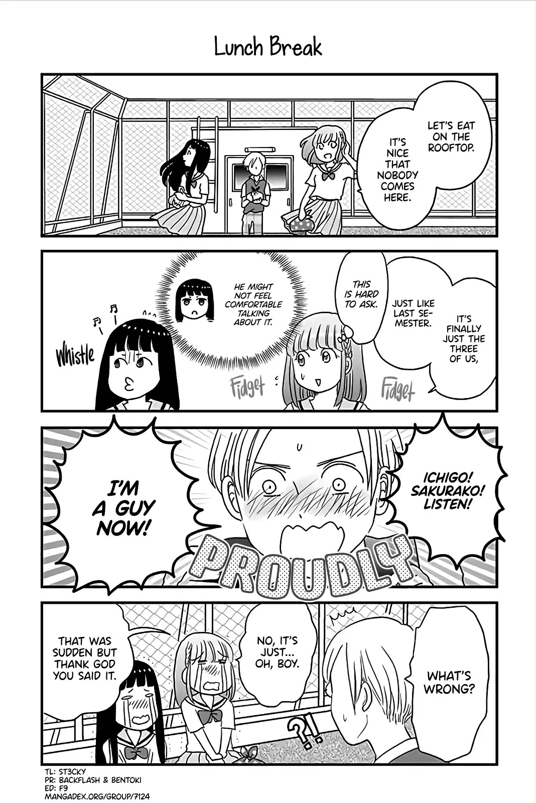 Yuzu no Koto Chapter 9 page 1 - Chapter 9: Lunch Break
