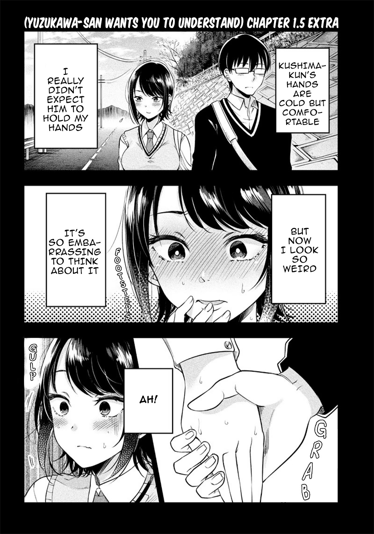 Yuzukawa-san wa, Sasshite Hoshii. Chapter 1.5 page 1 - Chapter 1.5: Extra 1