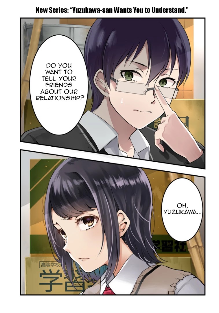 Yuzukawa-san wa, Sasshite Hoshii. Chapter 1 page 2 - Chapter 1: I want to be with you.