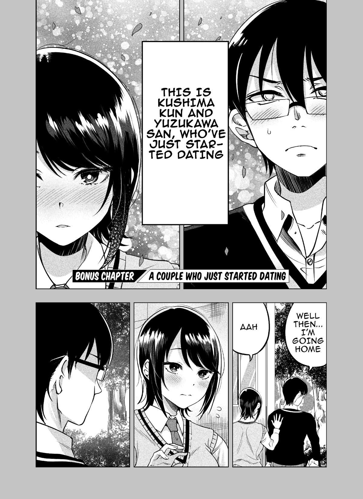 Yuzukawa-san wa, Sasshite Hoshii. Chapter 10.7 page 1 - Chapter 10.7: Volume 1 Extras