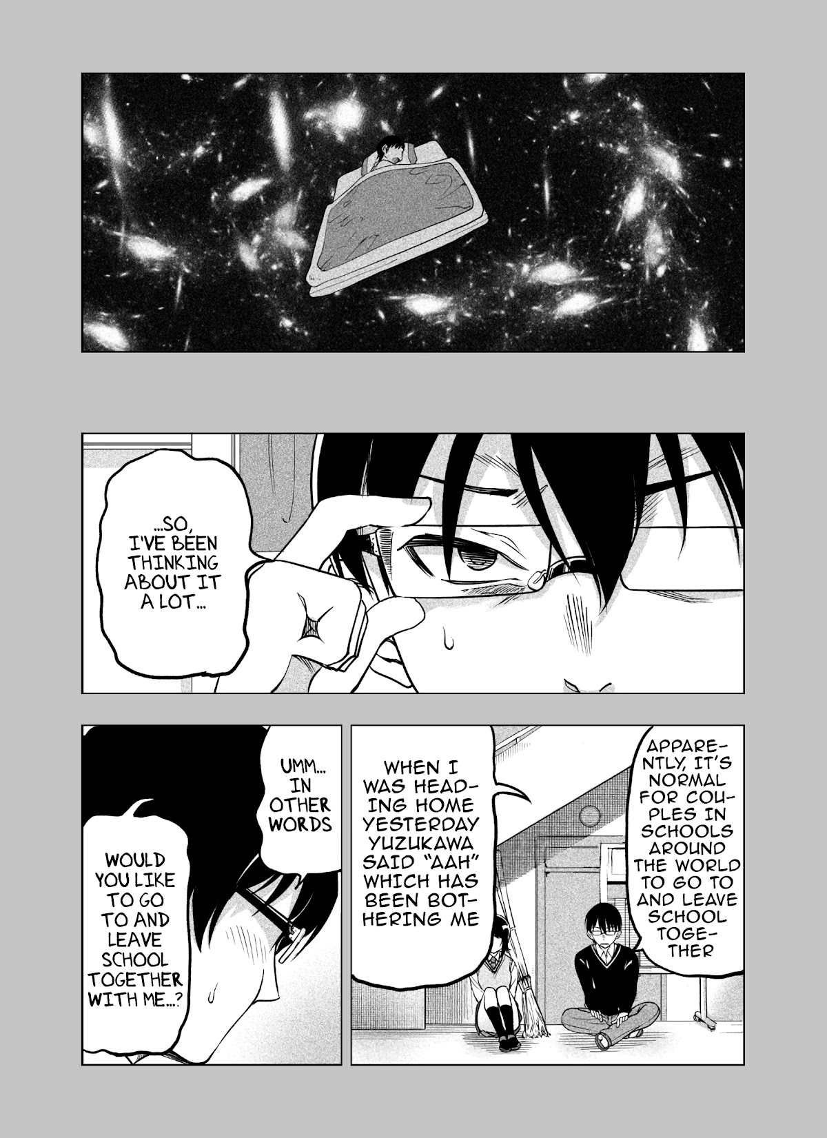 Yuzukawa-san wa, Sasshite Hoshii. Chapter 10.7 page 3 - Chapter 10.7: Volume 1 Extras
