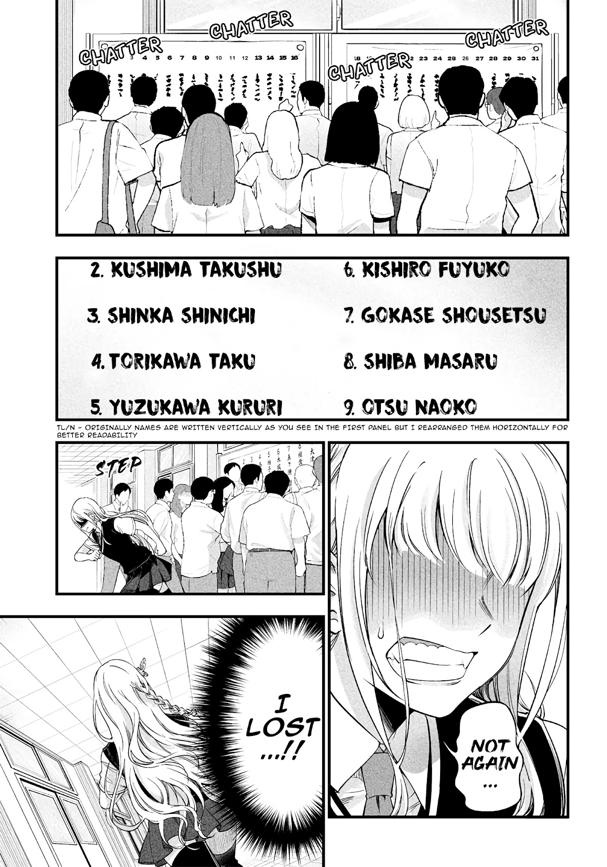 Yuzukawa-san wa, Sasshite Hoshii. Chapter 10 page 1 - Chapter 10: I want you to stay away
