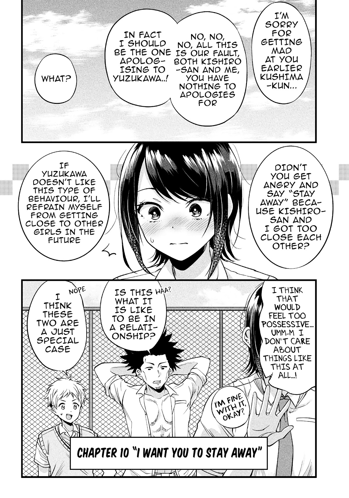 Yuzukawa-san wa, Sasshite Hoshii. Chapter 10 page 18 - Chapter 10: I want you to stay away