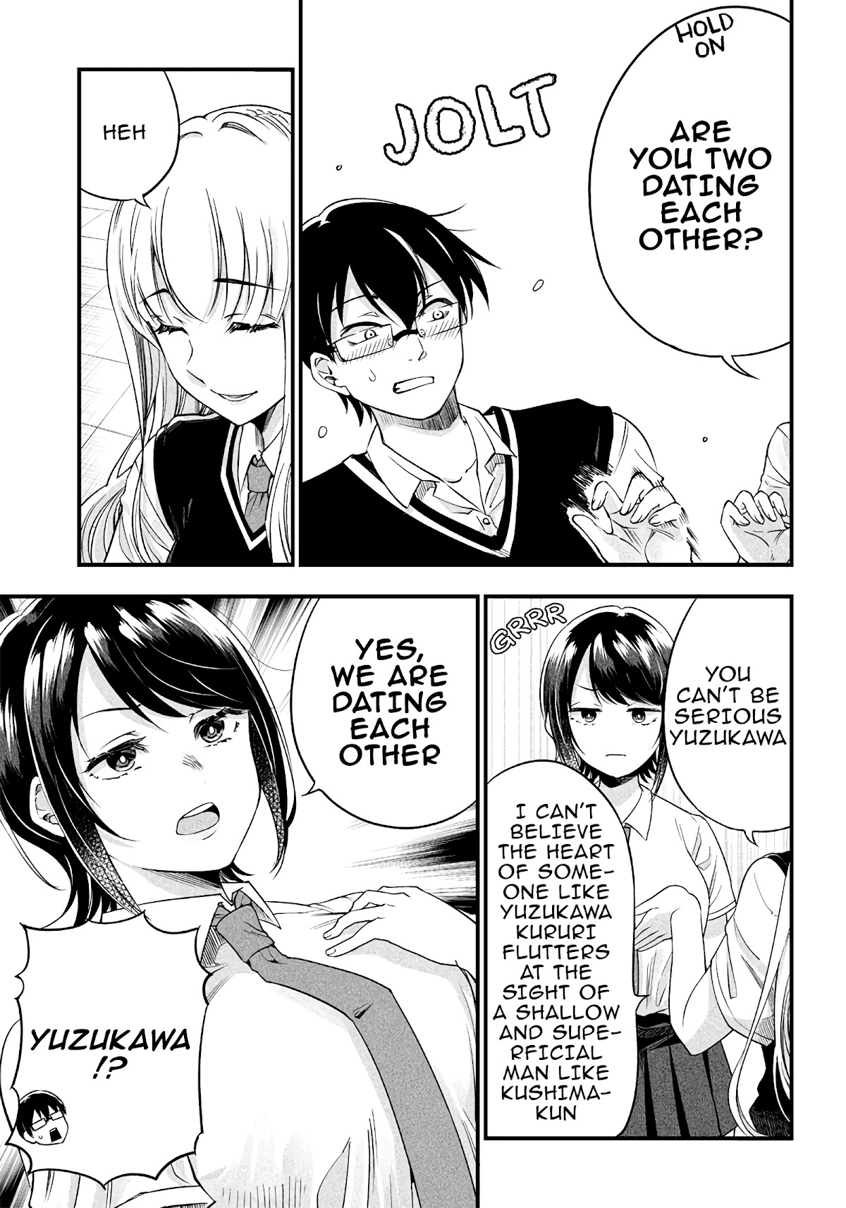 Yuzukawa-san wa, Sasshite Hoshii. Chapter 10 page 7 - Chapter 10: I want you to stay away