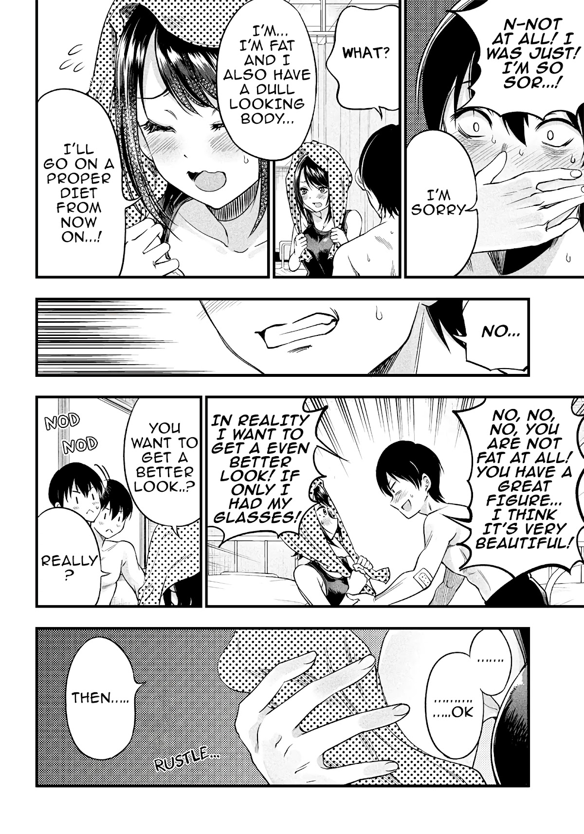 Yuzukawa-san wa, Sasshite Hoshii. Chapter 11 page 13 - Chapter 11: I don't want you to look at me so much