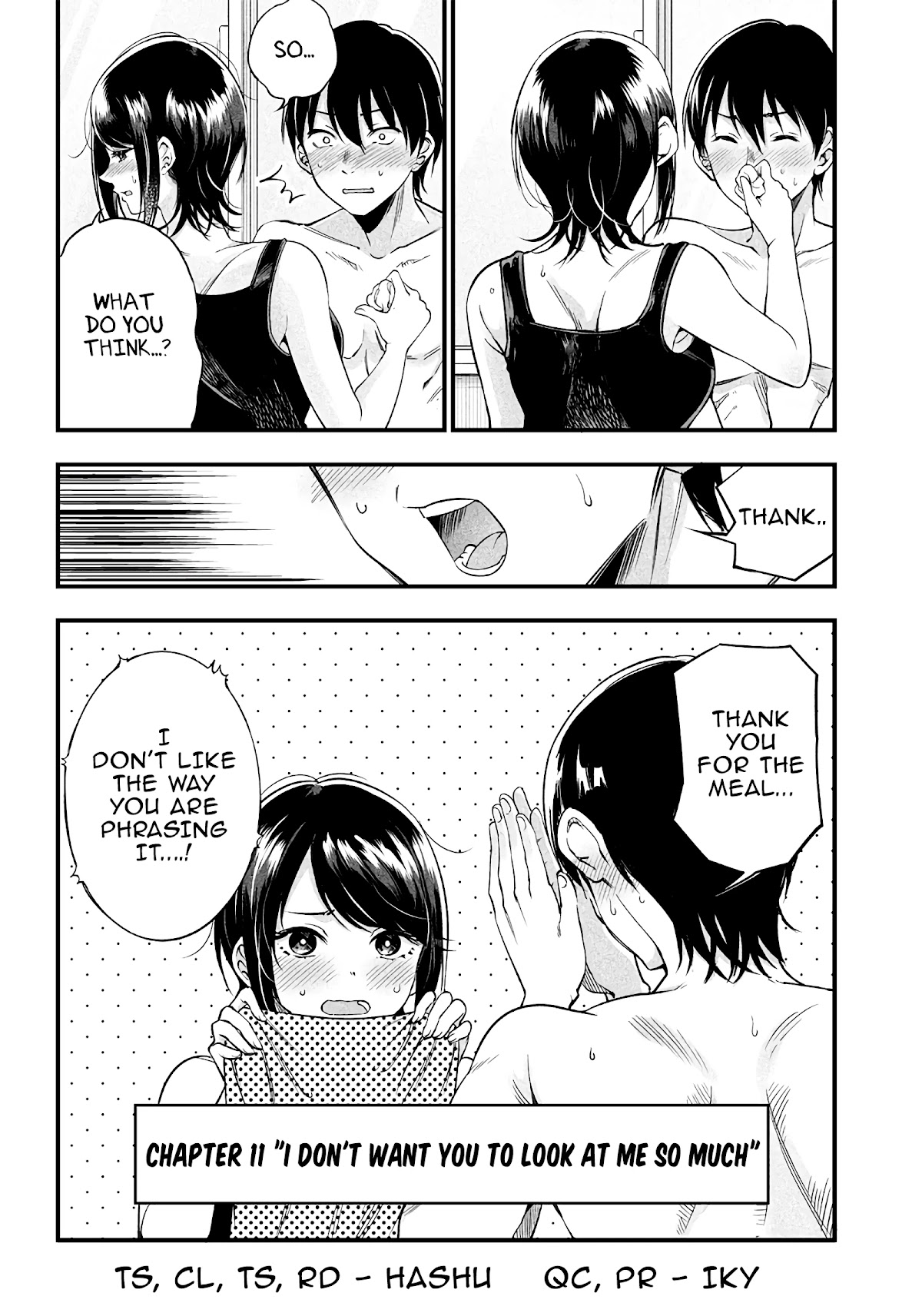 Yuzukawa-san wa, Sasshite Hoshii. Chapter 11 page 17 - Chapter 11: I don't want you to look at me so much