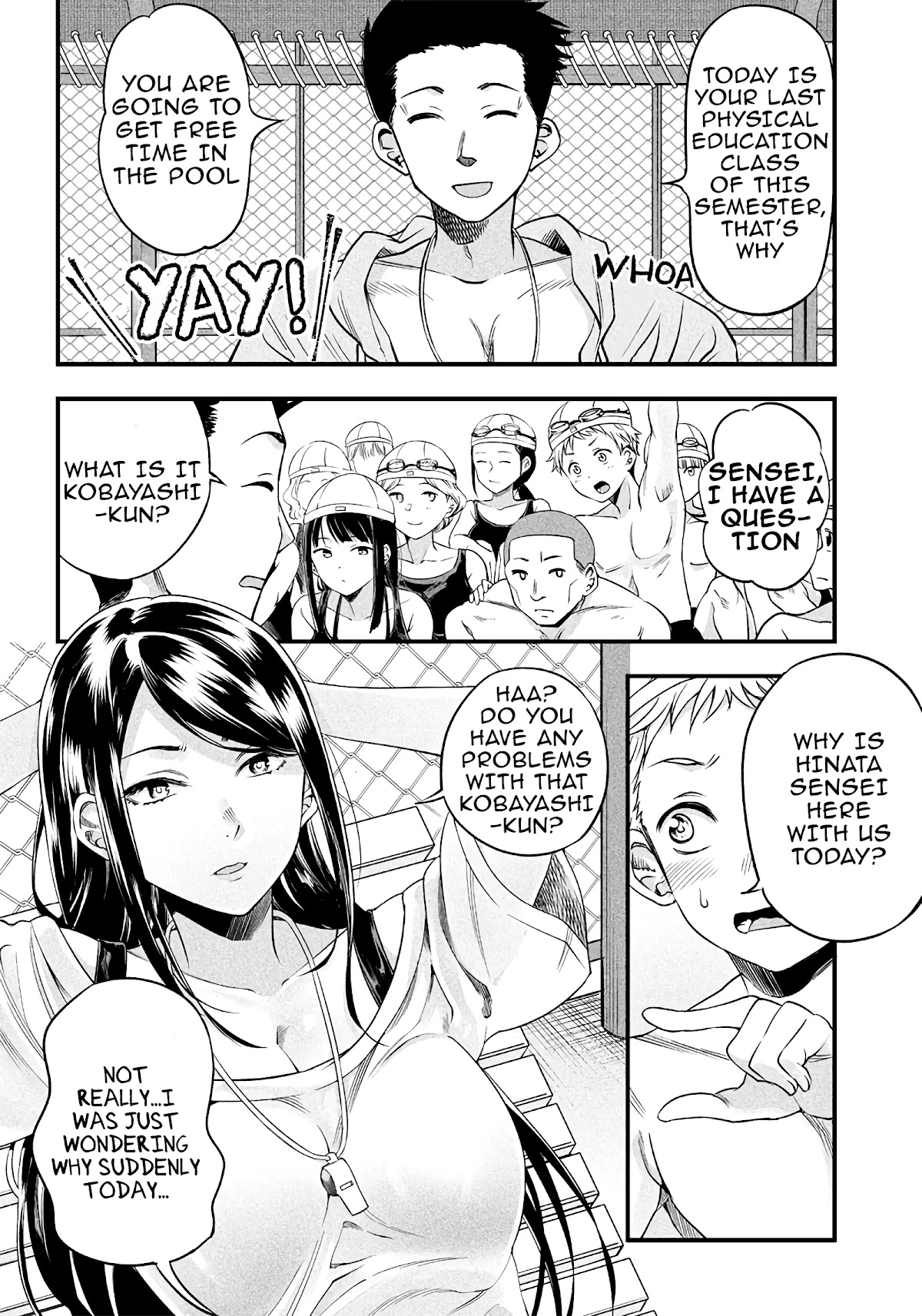 Yuzukawa-san wa, Sasshite Hoshii. Chapter 11 page 3 - Chapter 11: I don't want you to look at me so much