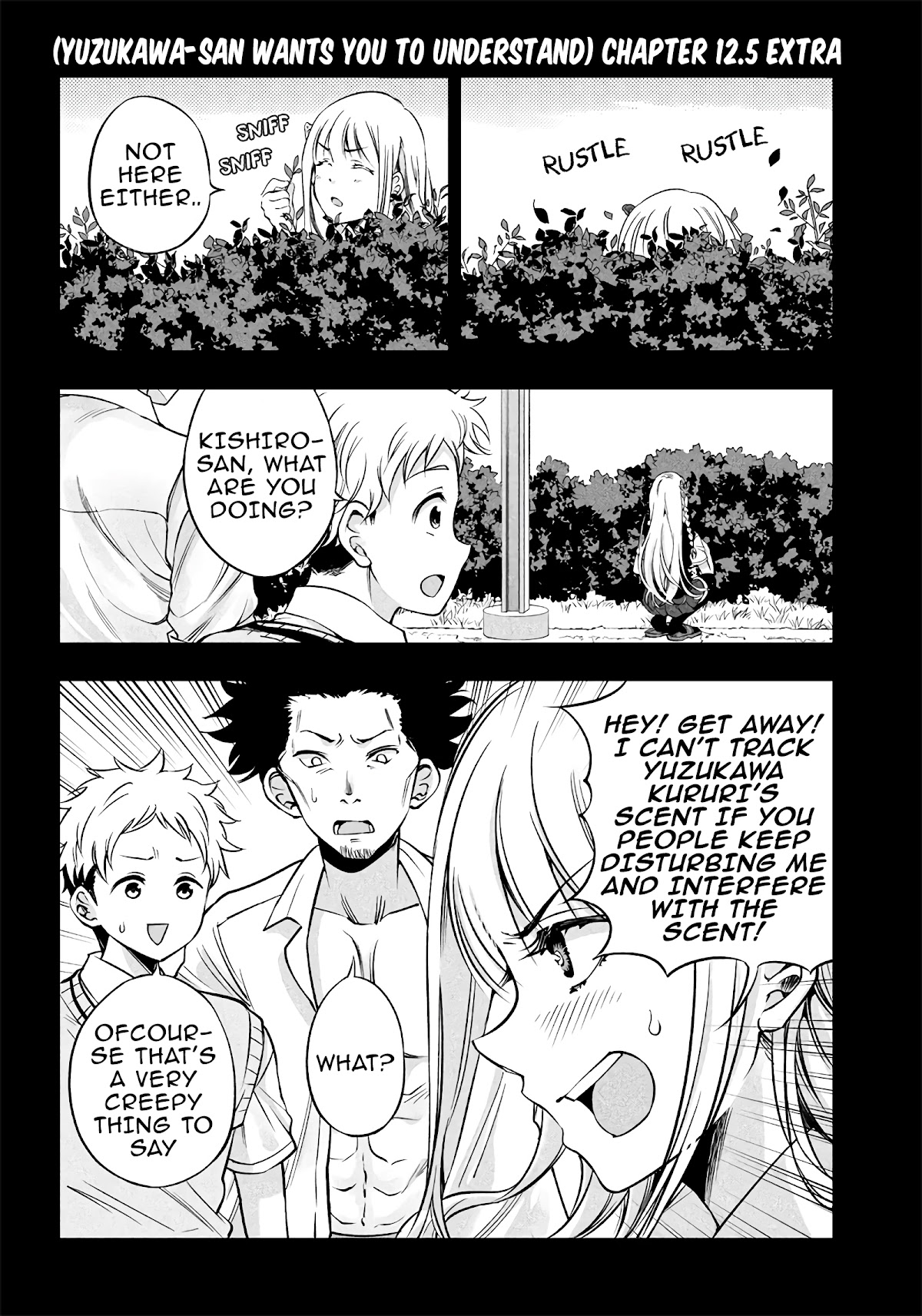 Yuzukawa-san wa, Sasshite Hoshii. Chapter 12.5 page 1 - Chapter 12.5: Extra 12