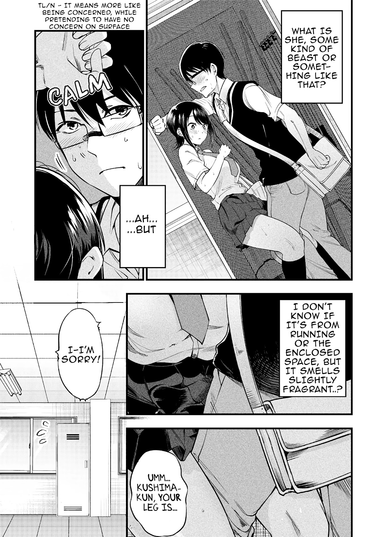 Yuzukawa-san wa, Sasshite Hoshii. Chapter 12 page 13 - Chapter 12: Was it a good idea to cover her breasts?