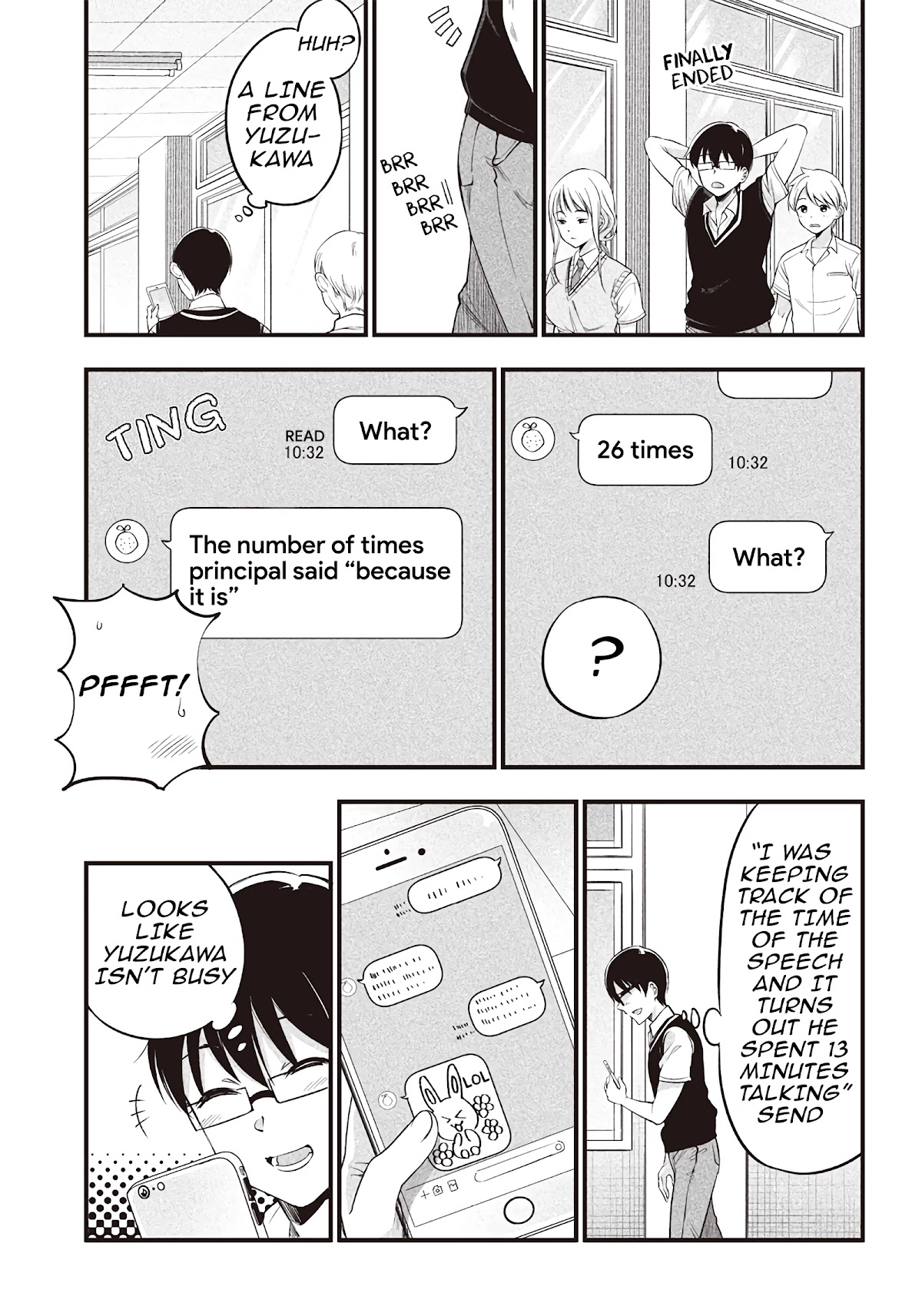 Yuzukawa-san wa, Sasshite Hoshii. Chapter 12 page 3 - Chapter 12: Was it a good idea to cover her breasts?