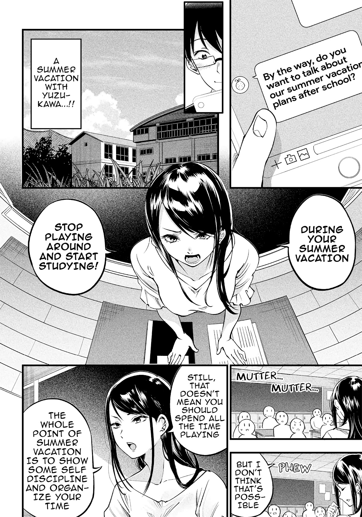 Yuzukawa-san wa, Sasshite Hoshii. Chapter 12 page 4 - Chapter 12: Was it a good idea to cover her breasts?