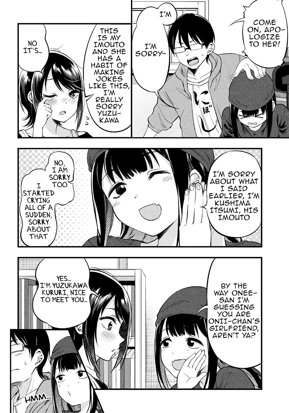 Yuzukawa-san wa, Sasshite Hoshii. Chapter 13 page 14 - Chapter 13: Are you hiding something from me?