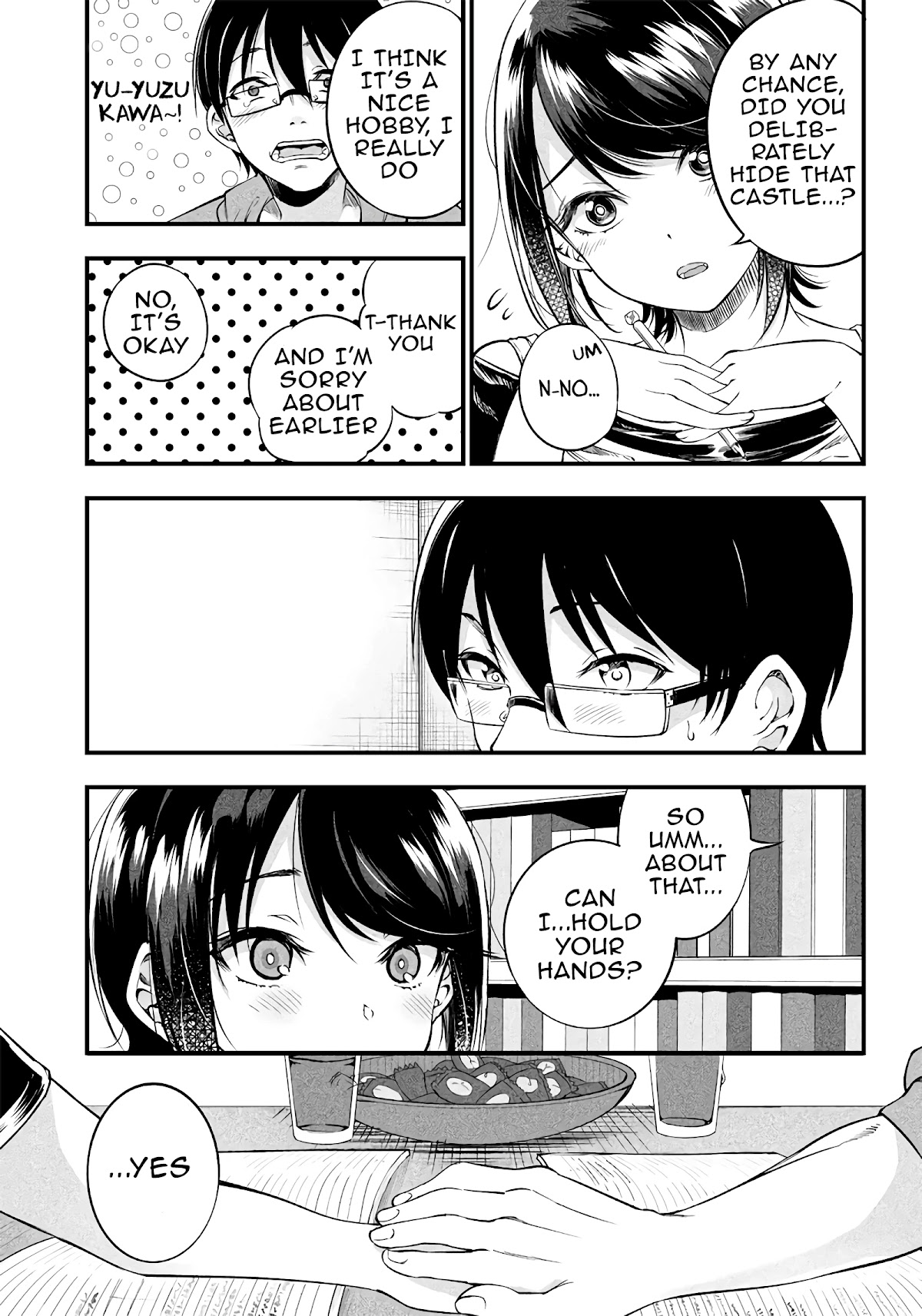 Yuzukawa-san wa, Sasshite Hoshii. Chapter 13 page 9 - Chapter 13: Are you hiding something from me?