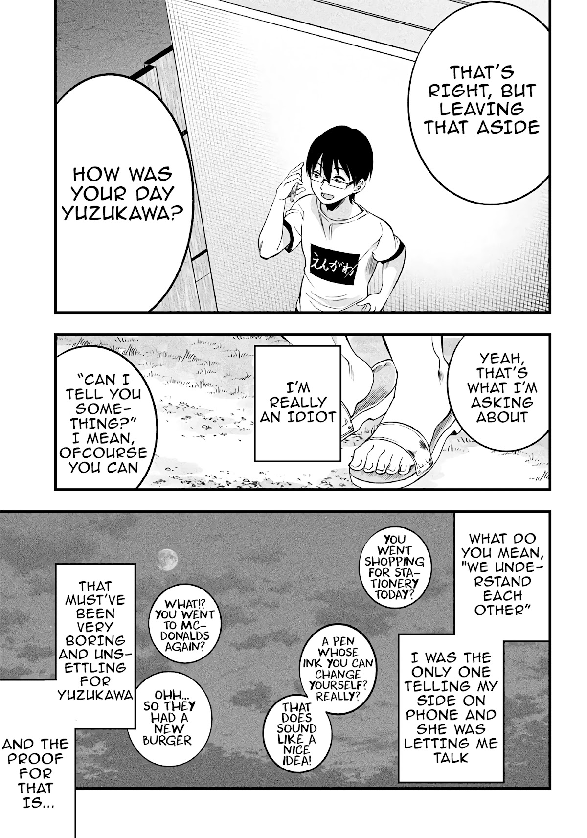 Yuzukawa-san wa, Sasshite Hoshii. Chapter 14 page 18 - Chapter 14: I'm glad you listened to me