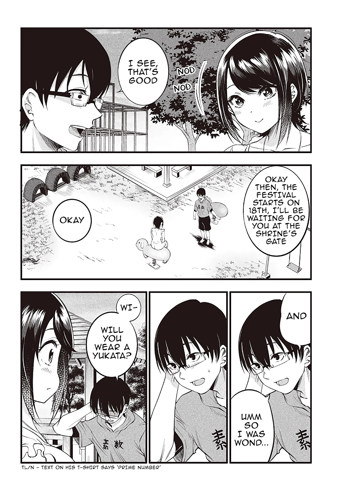 Yuzukawa-san wa, Sasshite Hoshii. Chapter 15 page 2 - Chapter 15: A couple's summer festival (Part 1)