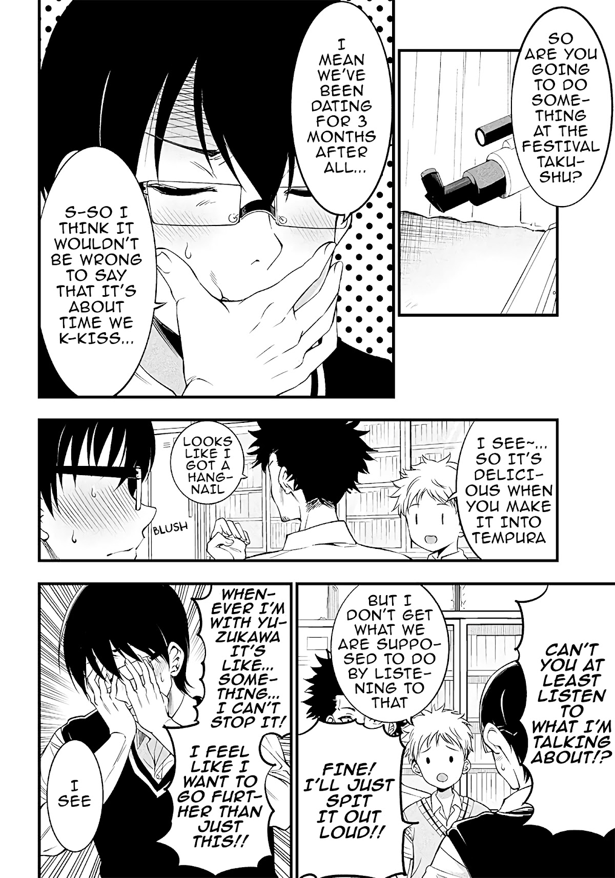 Yuzukawa-san wa, Sasshite Hoshii. Chapter 15 page 6 - Chapter 15: A couple's summer festival (Part 1)