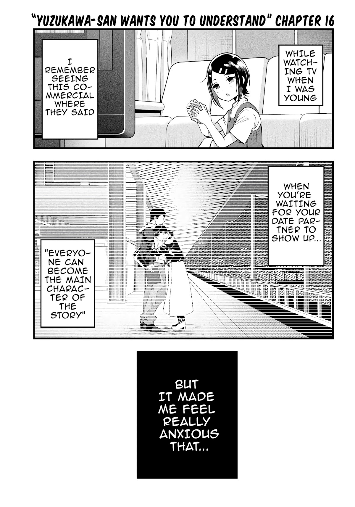Yuzukawa-san wa, Sasshite Hoshii. Chapter 16 page 1 - Chapter 16: A couple's summer festival (Part 2)