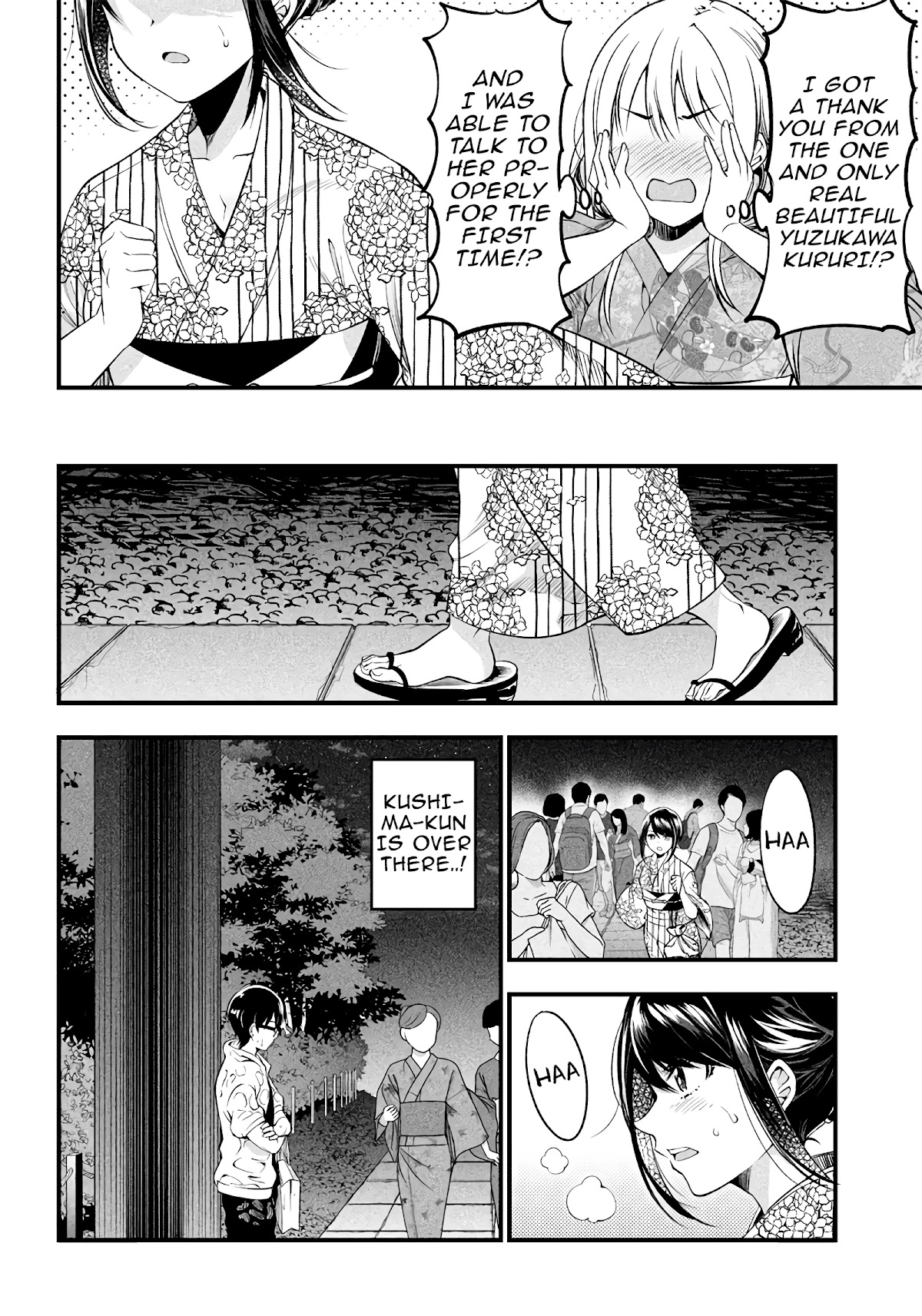 Yuzukawa-san wa, Sasshite Hoshii. Chapter 16 page 10 - Chapter 16: A couple's summer festival (Part 2)