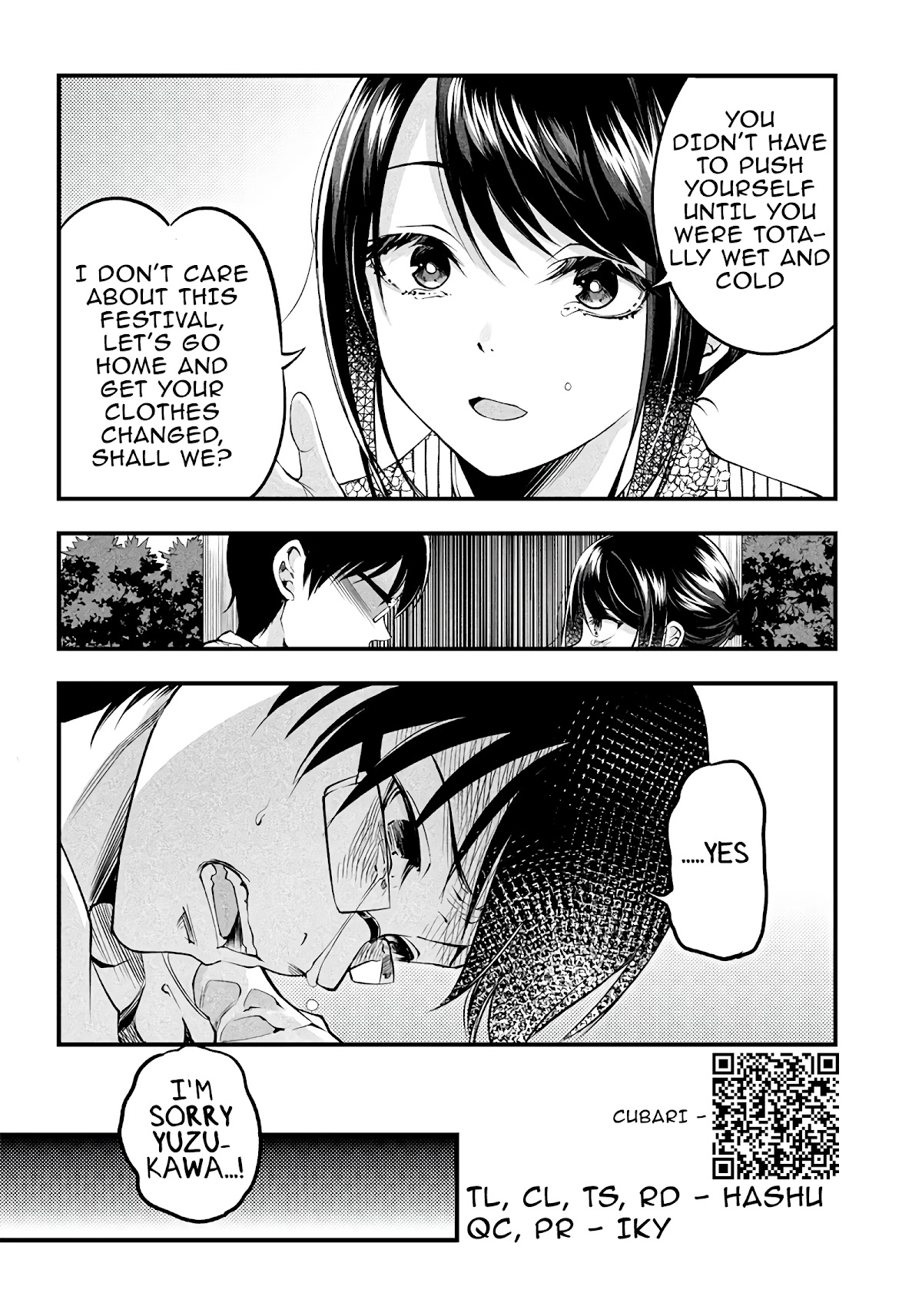 Yuzukawa-san wa, Sasshite Hoshii. Chapter 16 page 16 - Chapter 16: A couple's summer festival (Part 2)