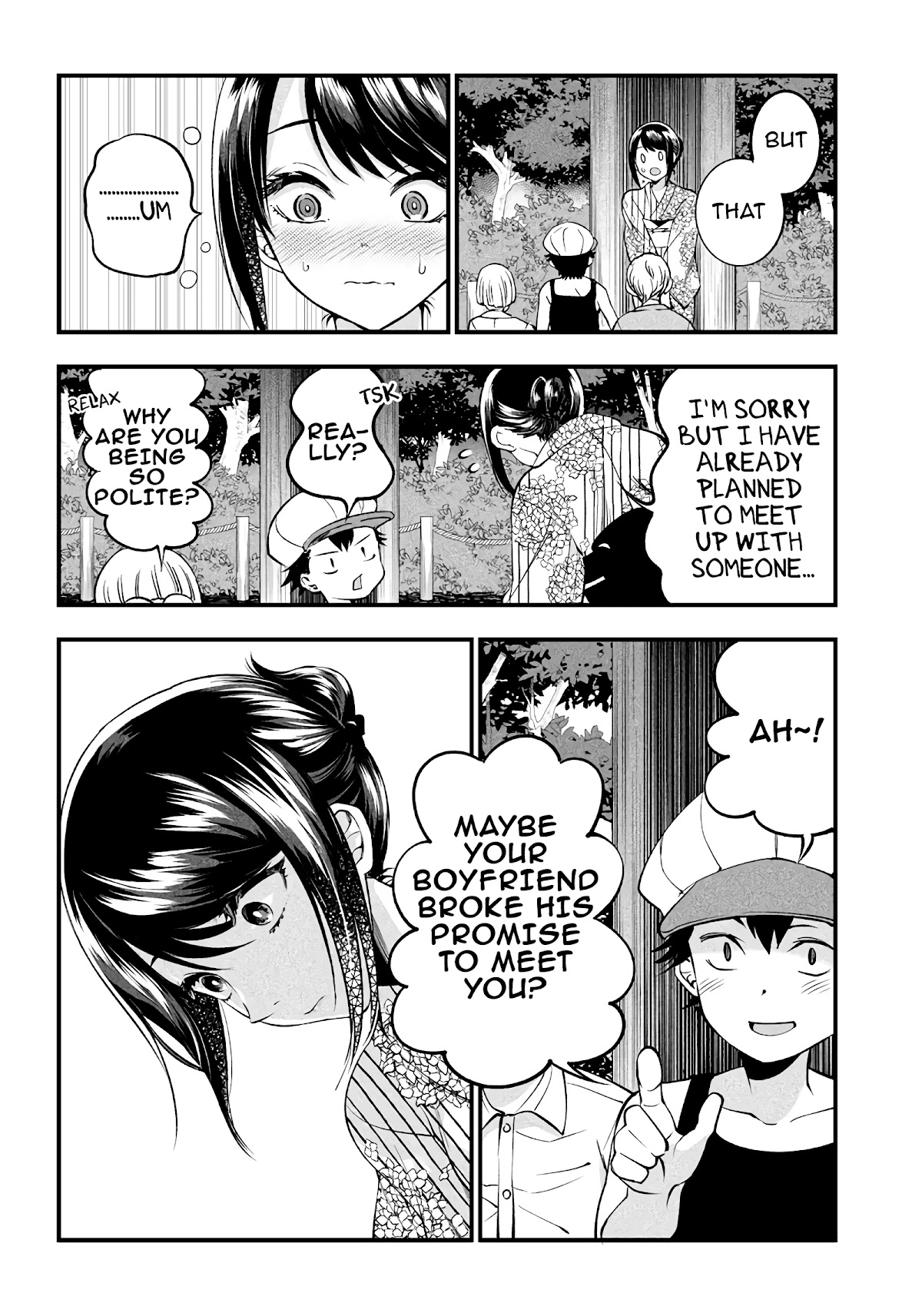Yuzukawa-san wa, Sasshite Hoshii. Chapter 16 page 4 - Chapter 16: A couple's summer festival (Part 2)
