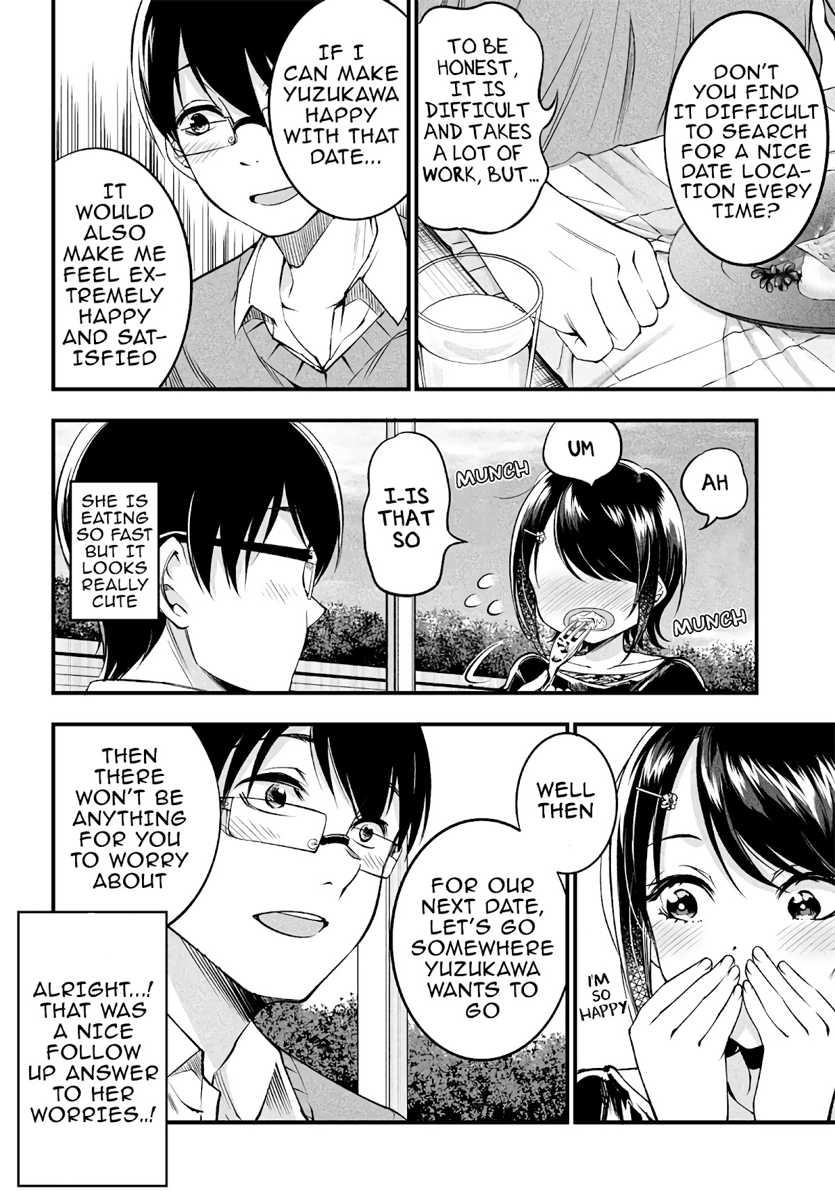 Yuzukawa-san wa, Sasshite Hoshii. Chapter 17 page 12 - Chapter 17: I wanted you to kiss me on my lips