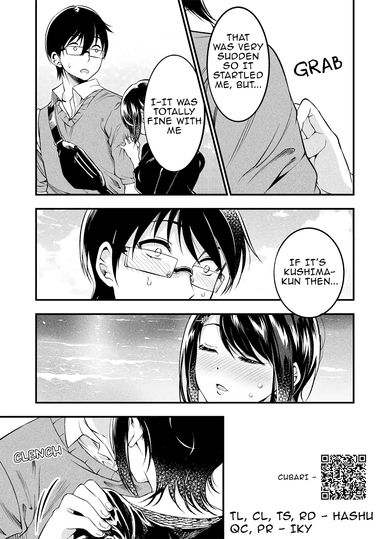 Yuzukawa-san wa, Sasshite Hoshii. Chapter 17 page 17 - Chapter 17: I wanted you to kiss me on my lips