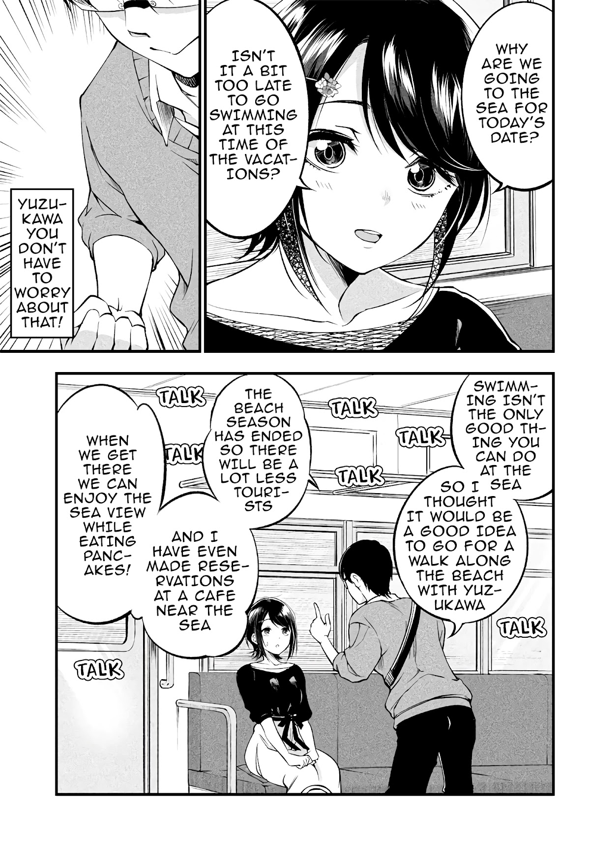 Yuzukawa-san wa, Sasshite Hoshii. Chapter 17 page 5 - Chapter 17: I wanted you to kiss me on my lips