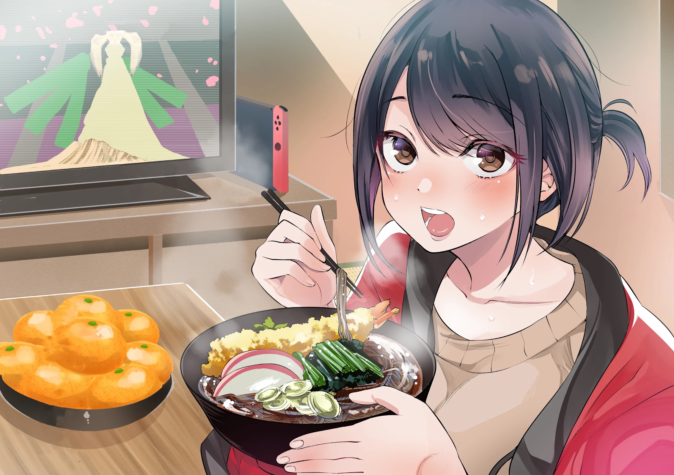 Yuzukawa-san wa, Sasshite Hoshii. Chapter 18.6 page 2 - Chapter 18.6: [Special Illustrations] New Year's Eve