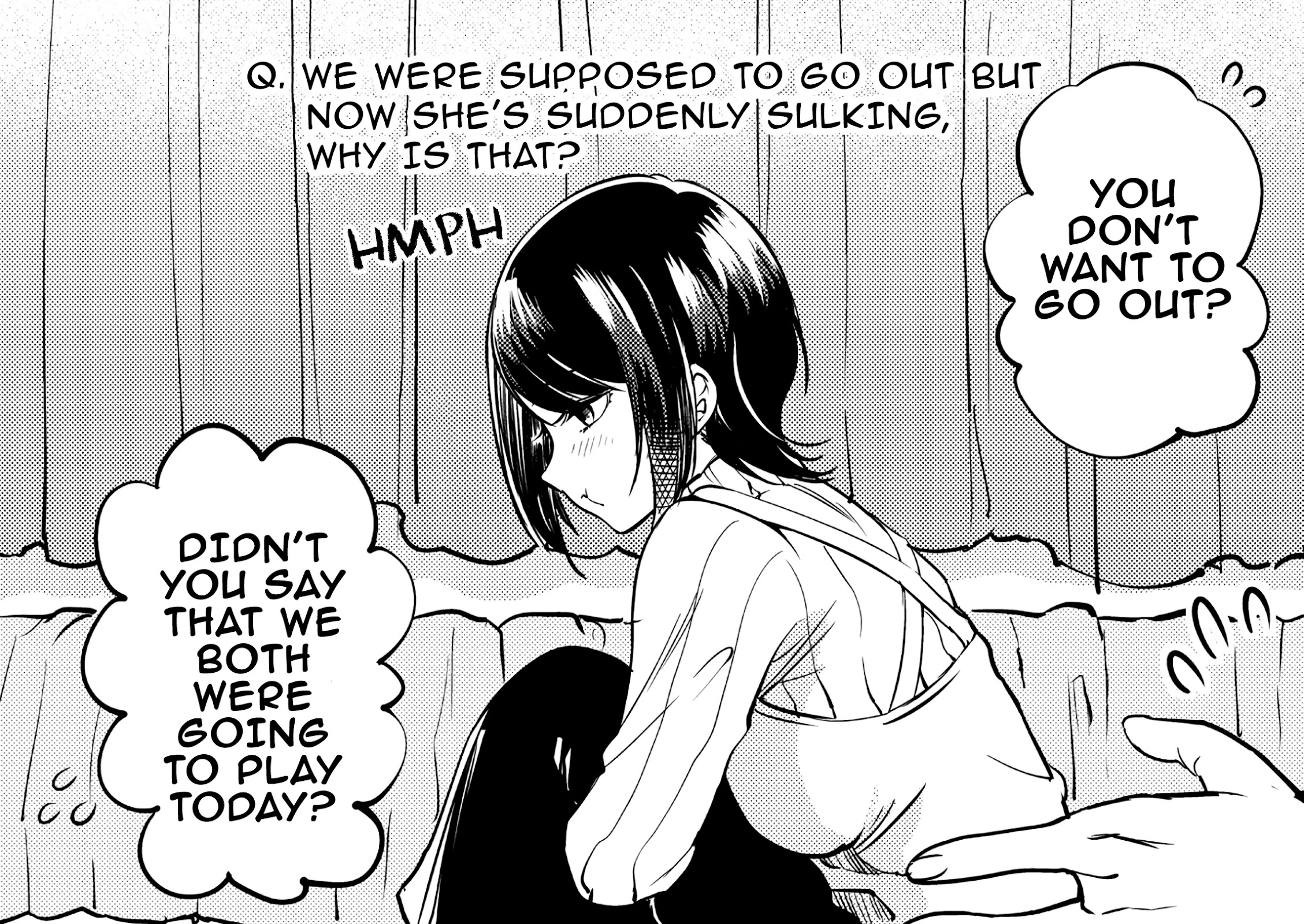 Yuzukawa-san wa, Sasshite Hoshii. Chapter 18.7 page 1 - Chapter 18.7: Twitter Extras