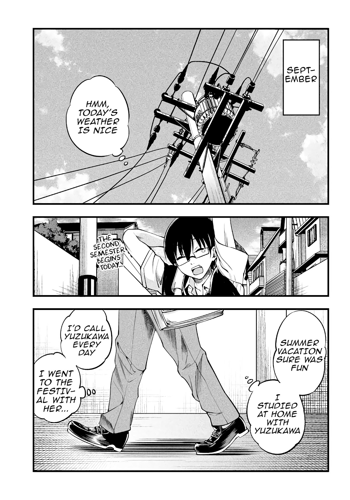 Yuzukawa-san wa, Sasshite Hoshii. Chapter 18 page 1 - Chapter 18: I don't want him to think I'm an indecent girl